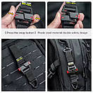 Швидкознімний одногачковий брелок для виживання GACHOK EDC із швидкознімною пряжкою, фото 4