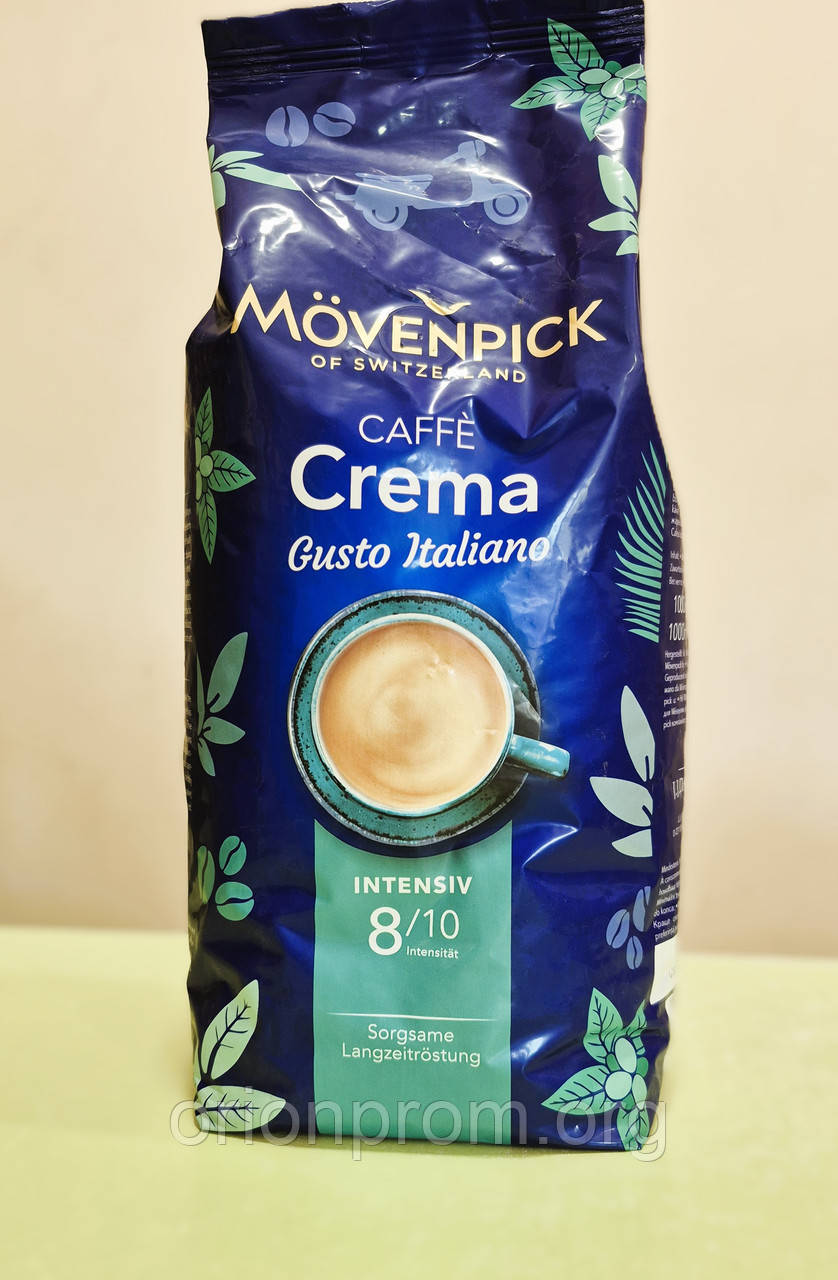 Кава Movenpick Gusto Italiano 1 кг зернова, фото 1