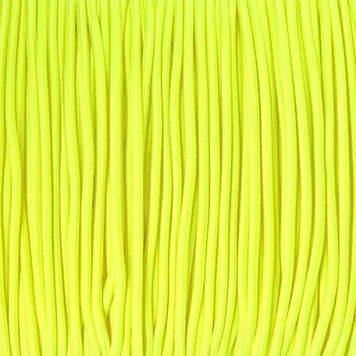 Еластичний шнур Shock Cord шнур-резинка капелюшна 3 мм нейлон Жовтий