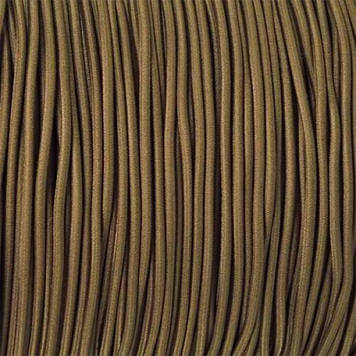 Еластичний шнур Shock Cord шнур-резинка капелюшна 3 мм нейлон Койот