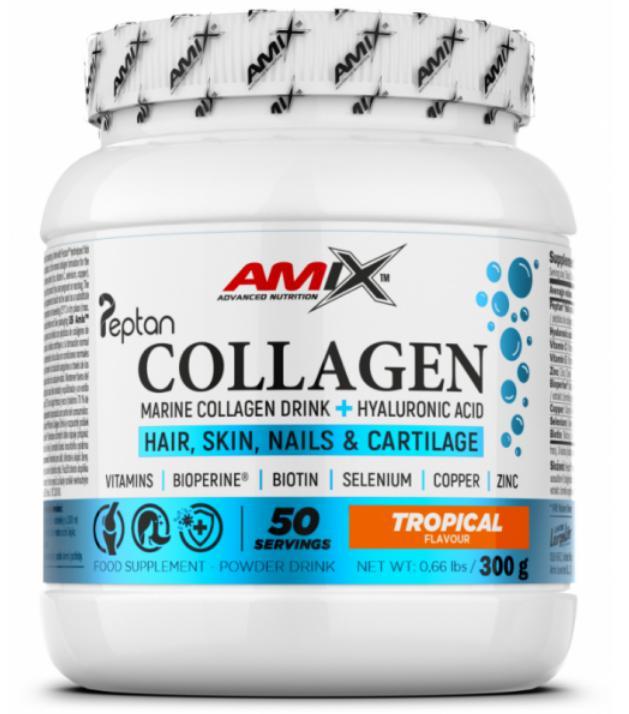 Коллаген AMIX  Collagen  Marine Peptan Drink Смак: Tropical  300 грамм, фото 1