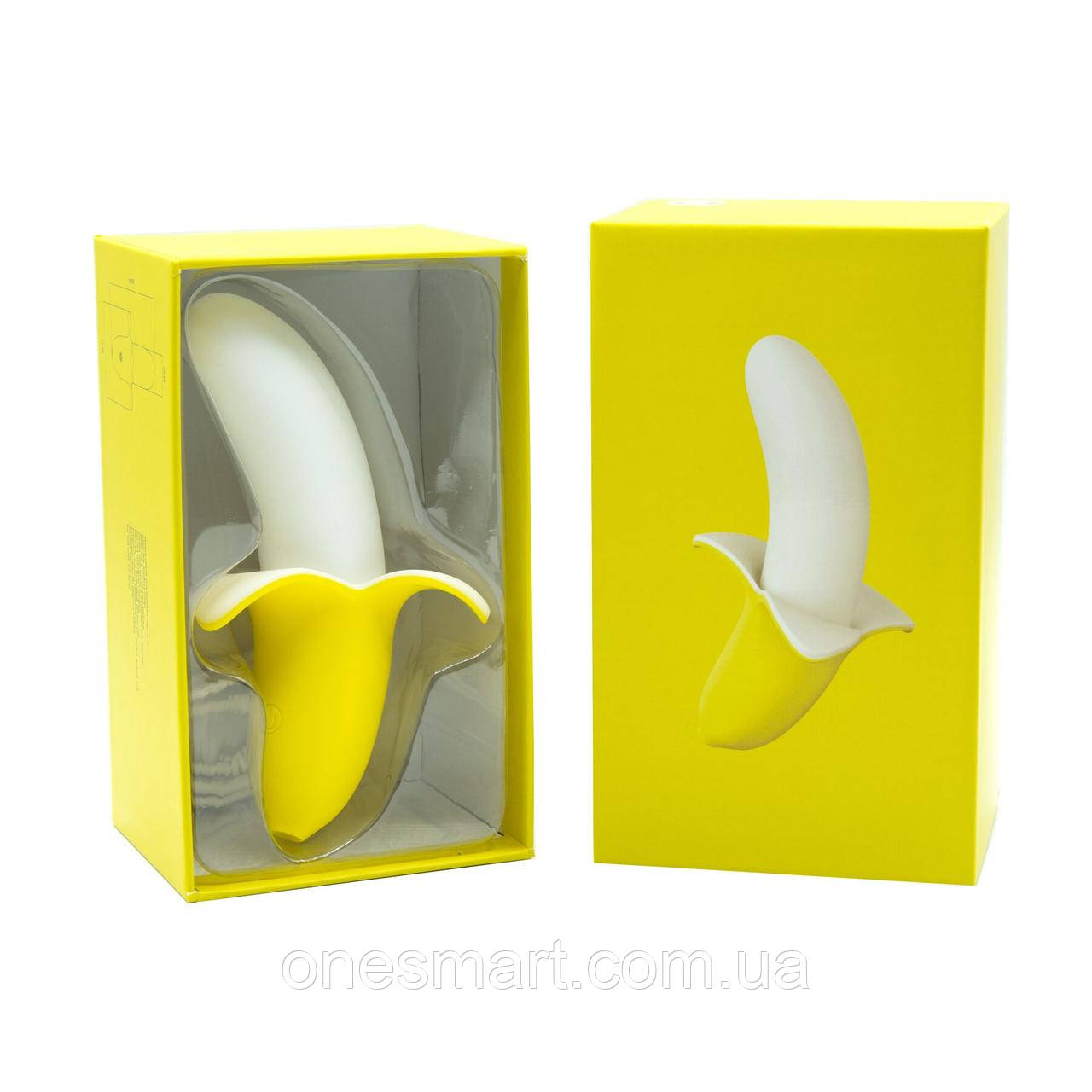 Вібратор Banana Bliss Mini компактний для жінок з 10 режимами для інтимного задоволення, фото 1
