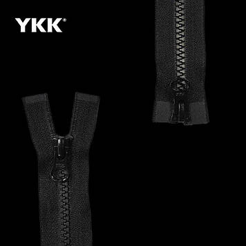 Блискавка тракторна ykk 5 80 см колір чорний
