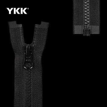 Блискавка тракторна ykk 5/2 80 см колір чорний
