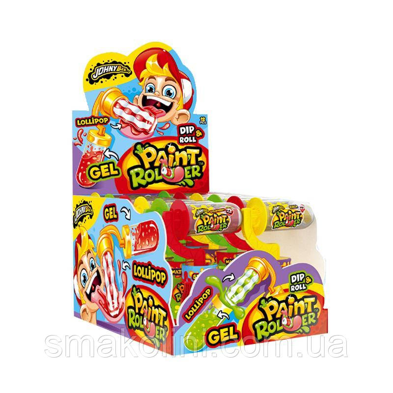 Іграшка з цукерками JOHNY BEE ® Paint Roller 12 шт/дисп, фото 1