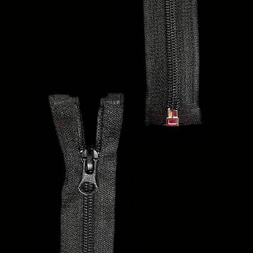 Блискавка спіральна роз'ємна СП5 70 см нейлон колір чорний