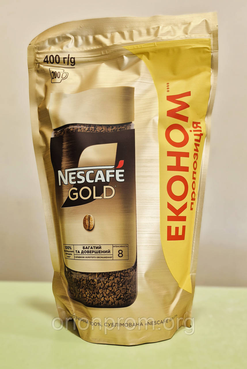 Кава Nescafe Gold 400 г розчинна, фото 1