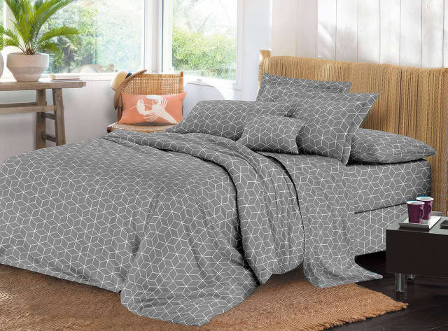 Комплект постільної білизни, бязь двоспальний 175 смх215см, фото 1