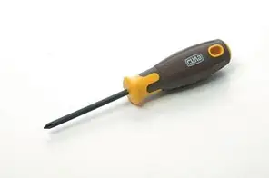 Викрутка хрестова композитна ручка CrV PH1 5x75 мм (hillips) (воронена) СИЛА