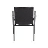 Крісло з алюмінію Rasmus насиченого антрацитового кольору KETTLER, фото 5