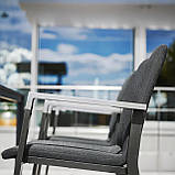 Крісло з алюмінію Rasmus насиченого антрацитового кольору KETTLER, фото 2