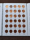 Альбом з монетами США 1 цент 1959-1998, фото 4
