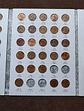 Альбом з монетами США 1 цент 1959-1998, фото 3