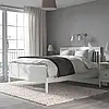 IKEA IDANÄS Каркас ліжка, білий / Лурей (293.921.92), фото 2