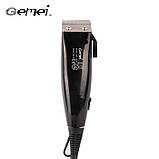 Машинка для стрижки волосся Gemei GM-1006 Silver, фото 5