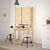 1 сек/шафа зі складним столом, сосна, 89х30х179 см IVAR (794.695.27) IKEA, фото 2