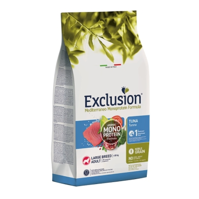 Сухий корм Exclusion (Ексклюжн) Adult Tuna Large Breed для собак великих порід з тунцем 12 кг, фото 1