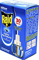 Рідина "Raid" +рідина 21,9мл, від комарів,30 ночей №3694