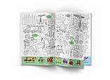 Книга Crystal Book Віммельбух-розмальовка. Транспорт F00029639, фото 3