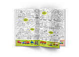Книга Crystal Book Віммельбух-розмальовка. Транспорт F00029639, фото 4