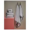 Рушник для рук, білий/сірий, 50x100 см FJÄLLSTARR (805.712.27) IKEA, фото 5