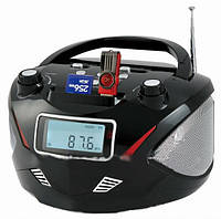 Бумбокс колонка годинник MP3 Golon RX 669Q Black