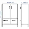 IKEA IDÅSEN Шафа з дверцятами та ящиками (904.963.98), фото 9