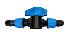 Кран стартовий з підтиском для крапельної стрічки — Преміум