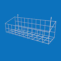 Кошик навісний на сітку 50х15 см, Глибокий