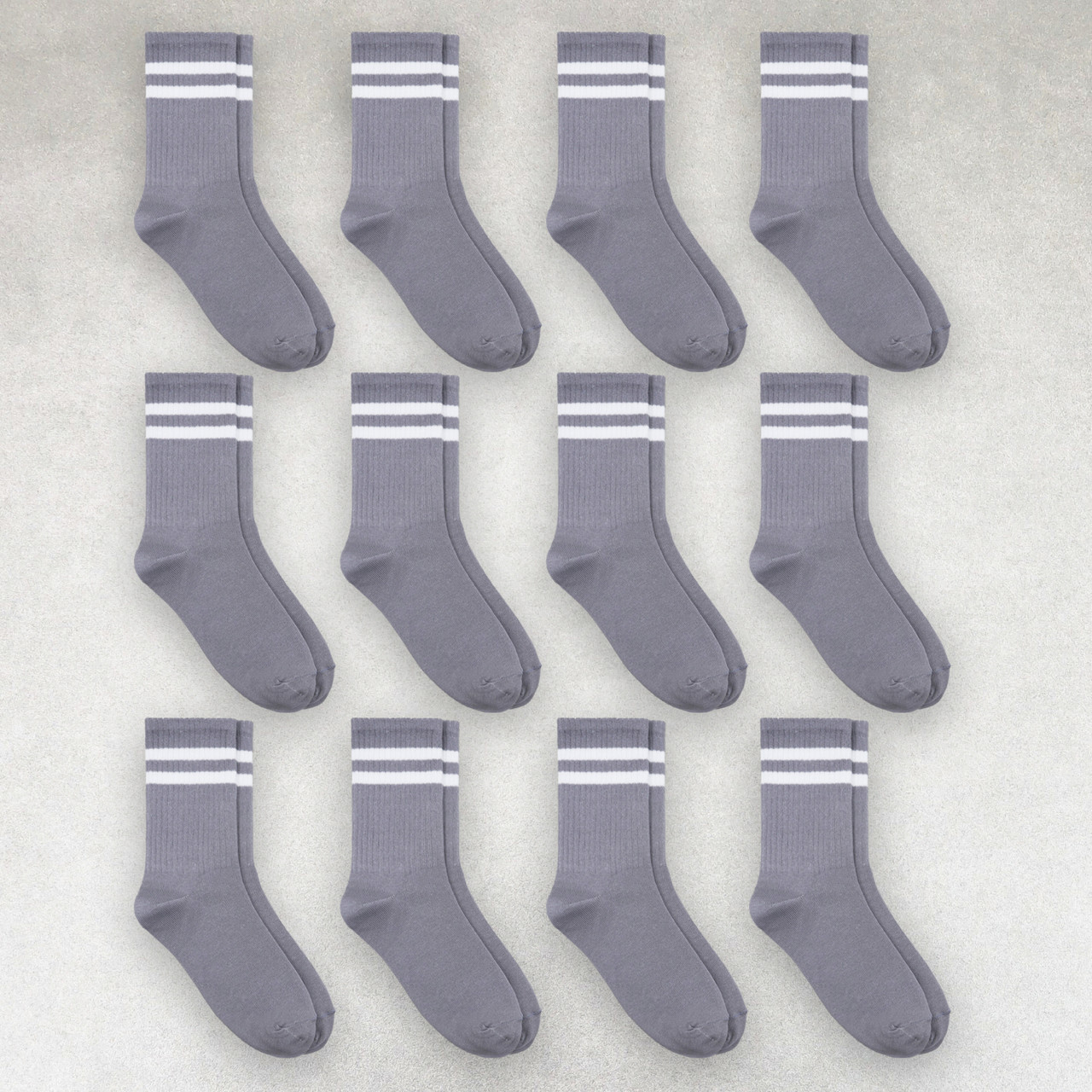 Шкарпетки 12 пар з високою резинкою бавовна преміум сегмент розмір 35-38, фото 1