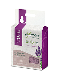 Наповнювач гігієнічний Essence для котячого туалету натуральний з тофу з ароматом лаванди гранула 2 мм 6 л