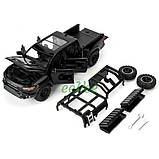 Машинка пікап Dodge Ram Mammoth моделька іграшка металева 21 см Чорний (60850), фото 6