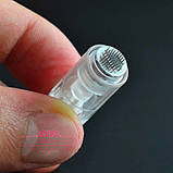 Змінні Насадки на дермаштамп на защіпку. Стерильні картриджі для дермаштампу на 36 голок байонет, фото 2