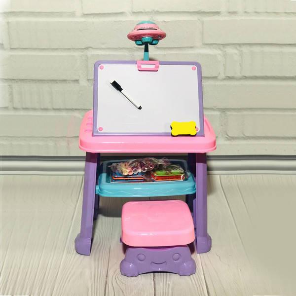 Дитячий стіл мольберт з проектором та стільчиком 3 в 1 22088-30A/B