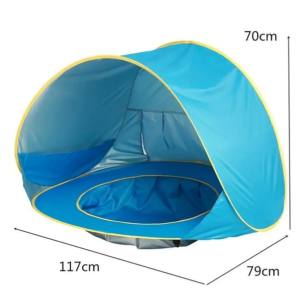 Намет дитячий з басейном автоматичний