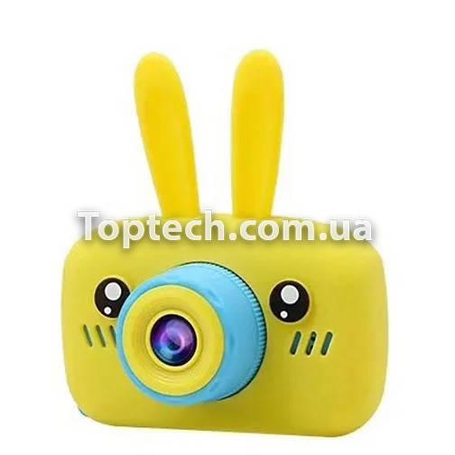 Дитячий фотоапарат Baby Photo Camera Rabbit з автофокусом Х-500 Жовтий