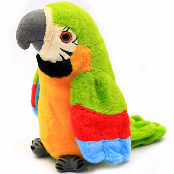 Інтерактивна іграшка Папуга, що говорить Папуга - повторюха Зелений