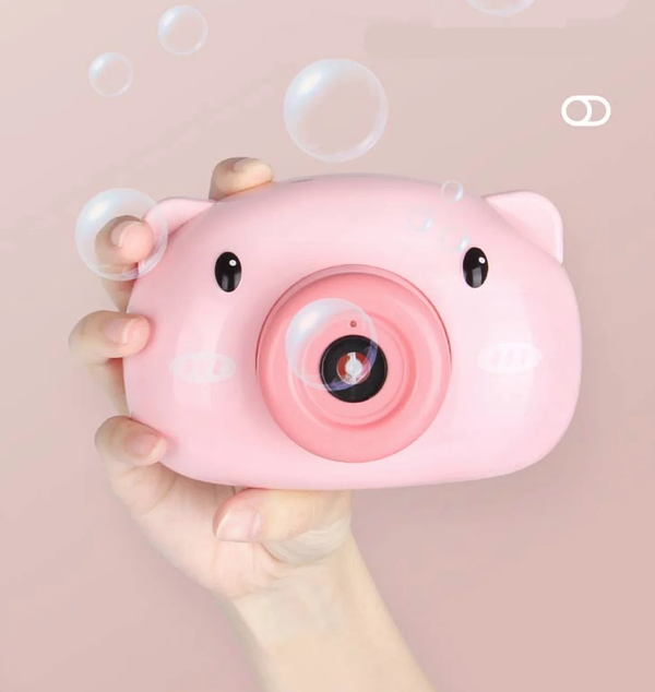 Дитячий генератор мильних бульбашок "Свинка"