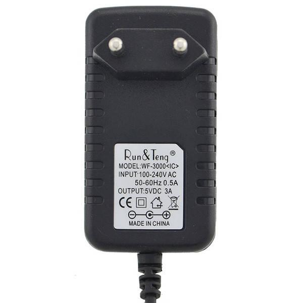Блок живлення Run&Teng 5V 3A 100-240V mini USB
