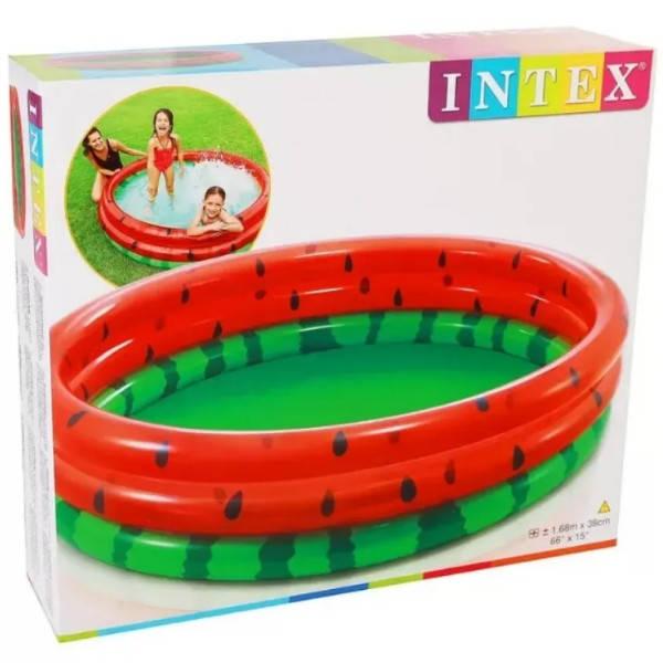 Басейн надувний Кавун 168*38см 581л Intex 58448 NP