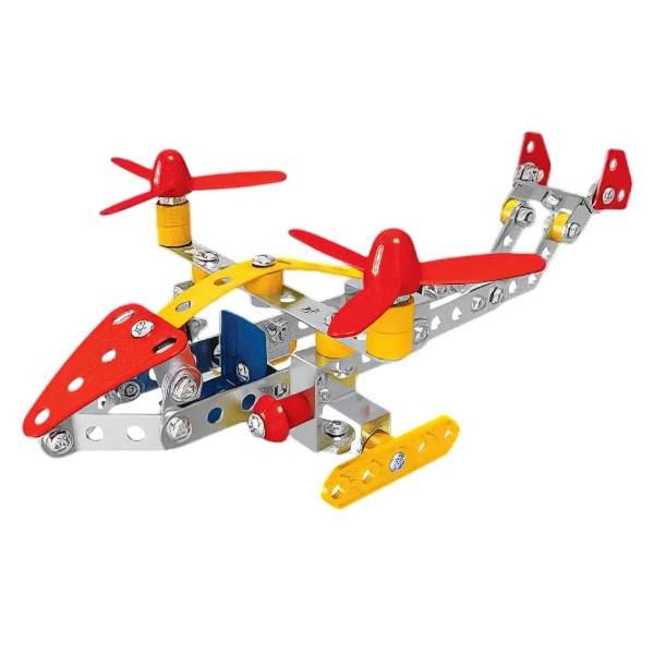 Конструктор металевий Вертоліт 212 деталей X638-3