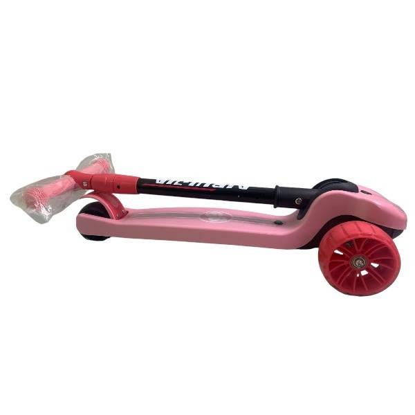 Дитячий Самокат Maxi Scooter SL17 складане кермо Рожевий