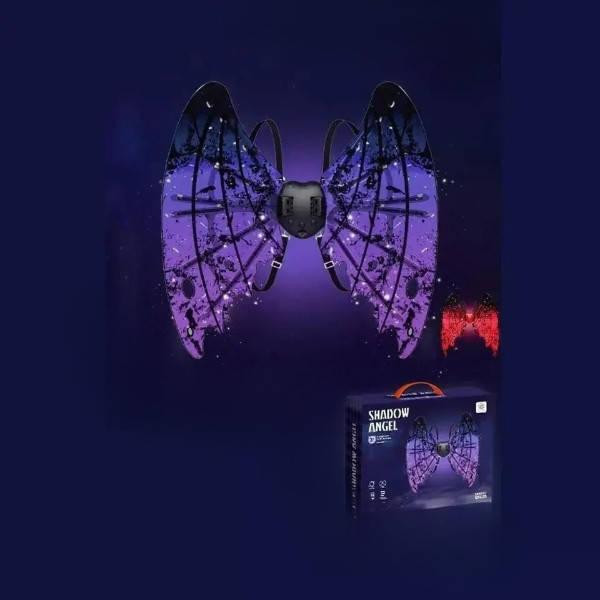 Крила кажана зі світлодіодним підсвічуванням та музикою Фіолетові