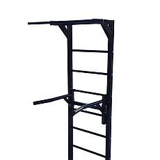 Турнік + бруси підлогова стійка 60х60 мм KZ-834 Спортивні стінки і турніки для будинку розбірна, фото 4