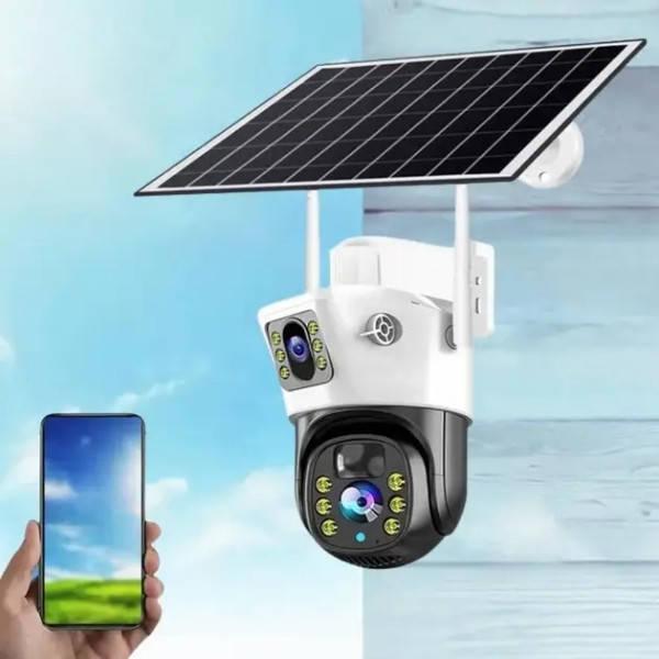 Камера відеоспостереження RIAS VC3 Wi-Fi із сонячною панеллю