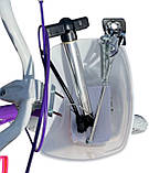 Дитячий магнієвий велосипед полегшений, литі диски, фіолетовий для дівчинки, фото 8