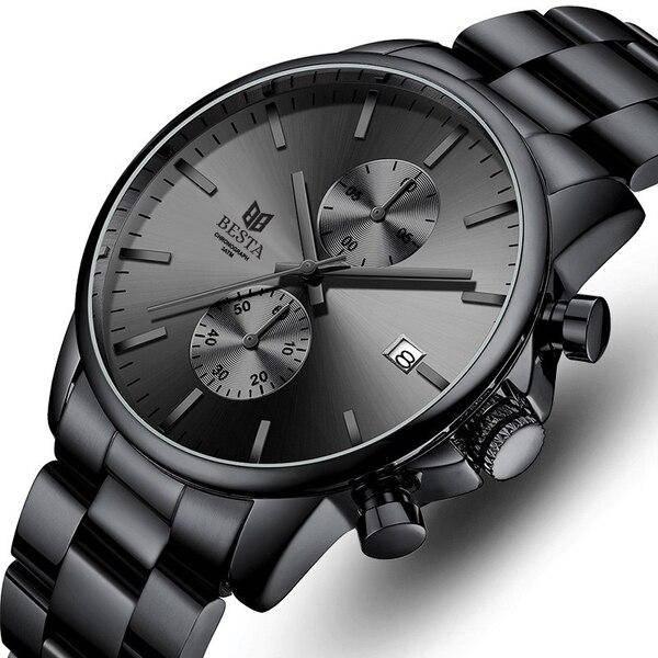 Годинник чоловічий Besta Mars Black