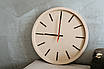 Сучасний настінний годинник з акриловими позначками – 35 см, фото 4