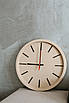 Сучасний настінний годинник з акриловими позначками – 35 см, фото 6