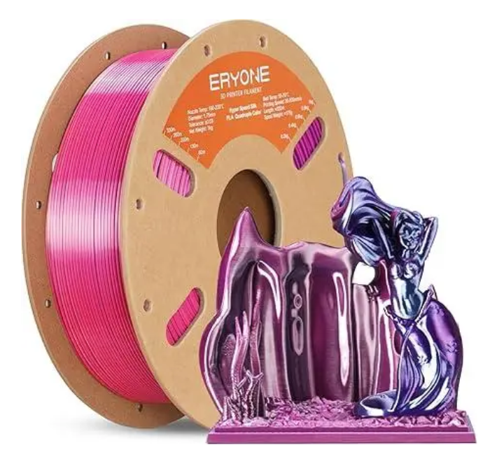 Филамент ERYONE hyper speed PLA Silk PLA Cold Fire Night, фото 1